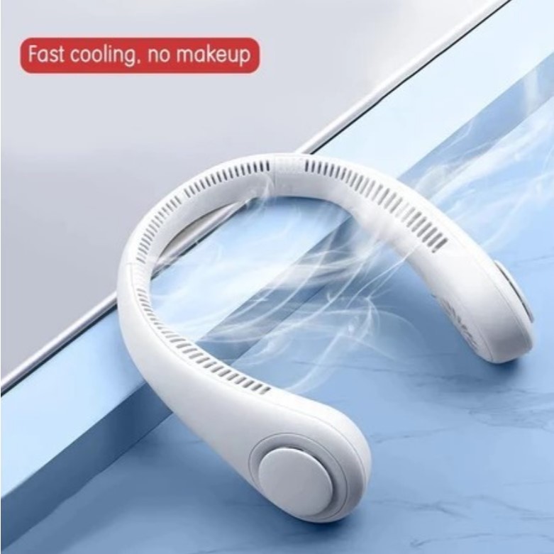 KIPAS ANGIN LEHER KIPAS ANGIN PORTABLE Kipas angin kalung yang dipasang di leher usb/portabel dingin