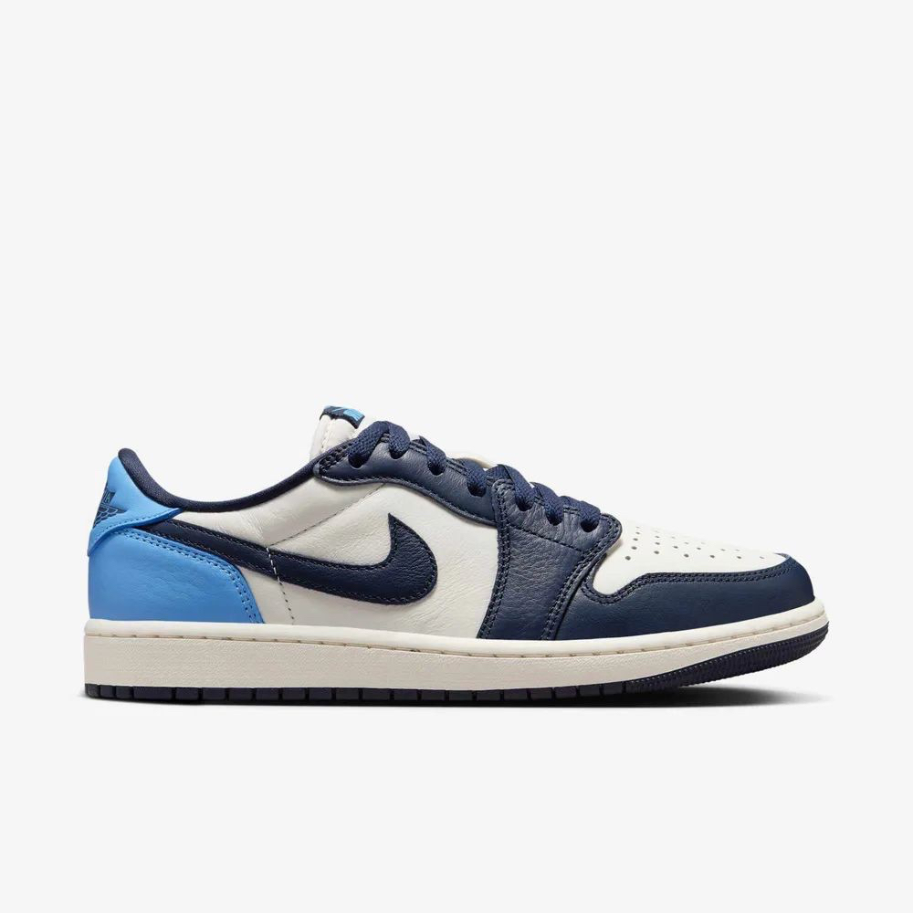 Air Jordan 1 Low OG Obsidian UNC Original Resmi (100% Authentic)