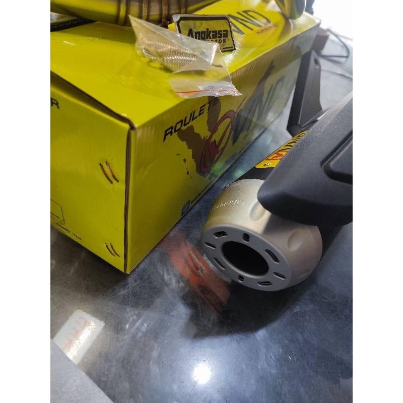 knalpot standard racing vnd roulette genio beat deluxe scoopy 2020