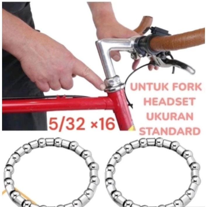 Gotri Sarangan Garpu Standart Ukuran 5/32 x 16 ( Harga 1 bj ) / ball bearing / gotri pelor sarangan 