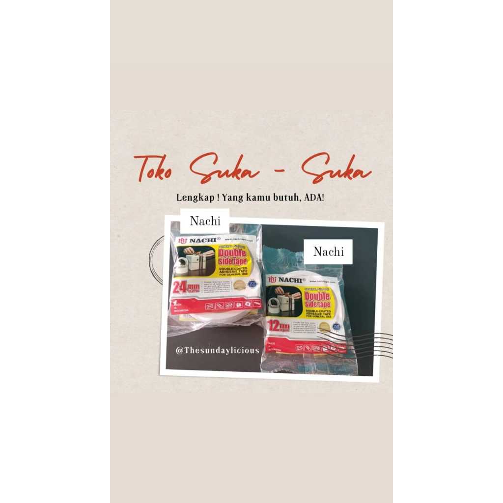 

Double tape 12 mmx10 yard