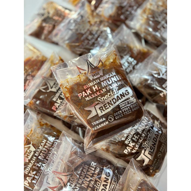 

RAJA RENDANG PAK HAJI MUNIR - Rendang Daging 1Kg