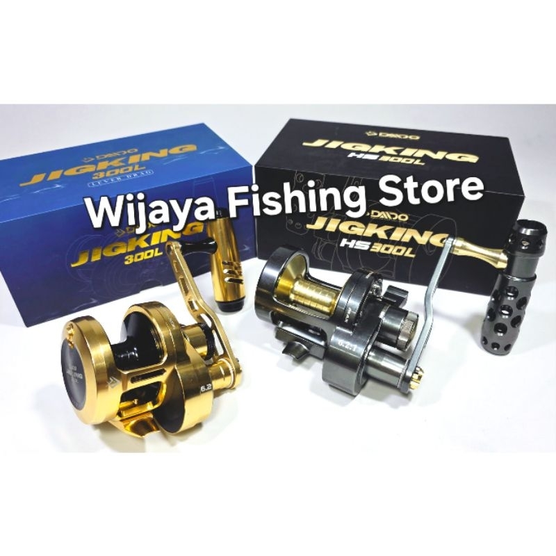 Reel Pancing OH Daido Jigking HS 200 L 300 L 400 L