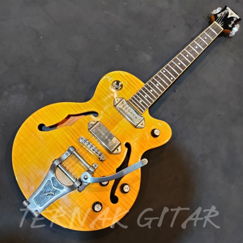 Epiphone wildkat semi hollow original mic