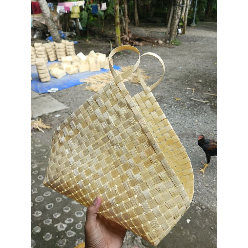 Tas Anyaman Bambu Unik/Hampres/Parsell
