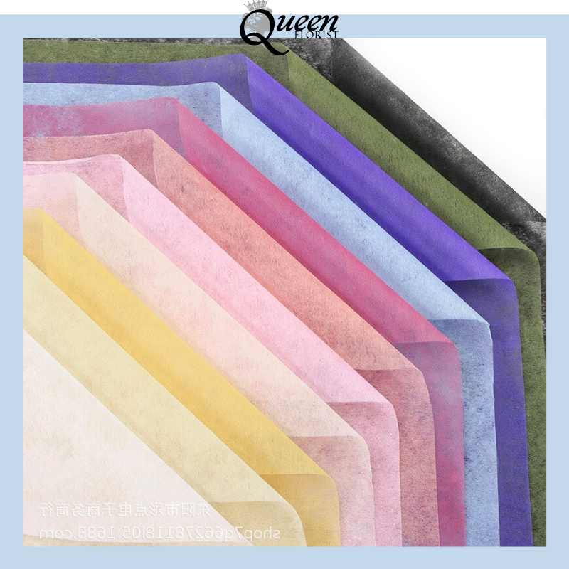 

40 LEMBAR Kertas Tisu Flower Wrapping Paper Korean Premium Cotton 50x50 Kertas Tissue SF31