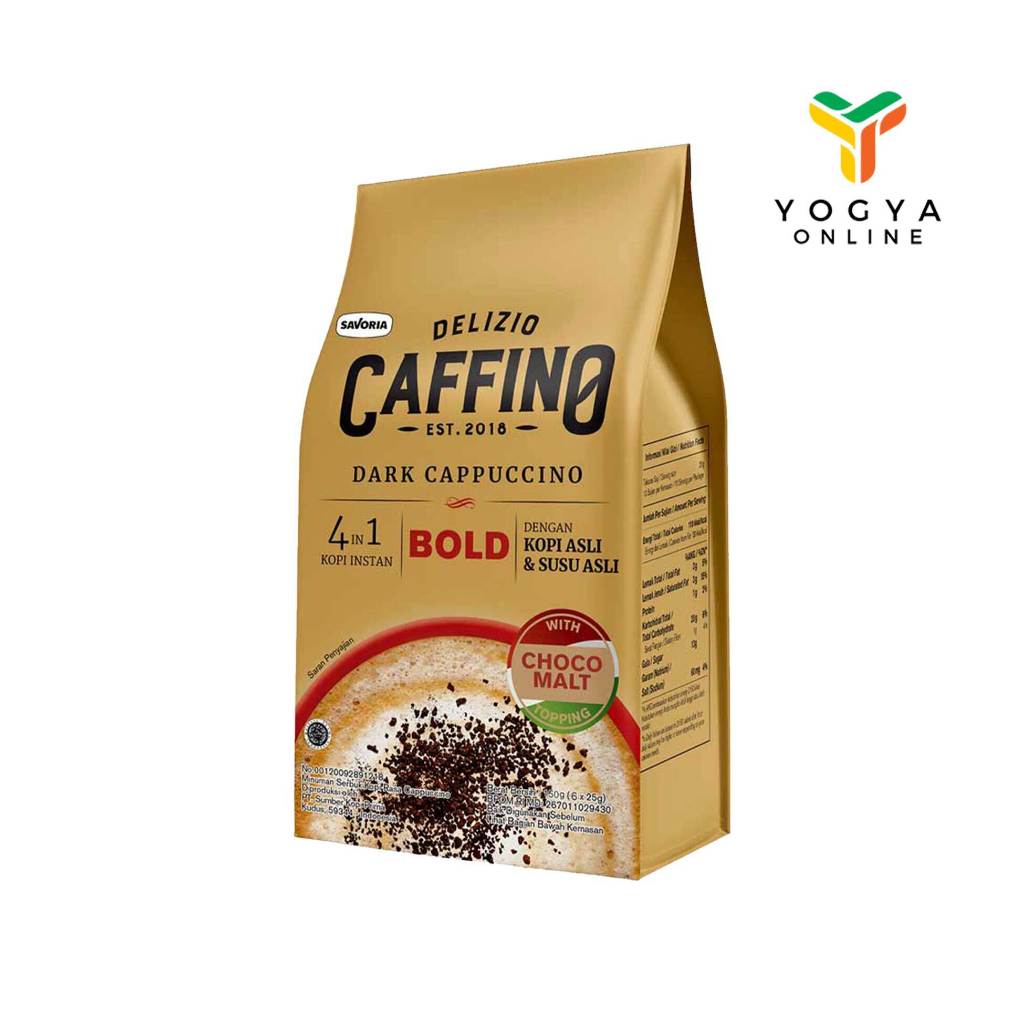 

Caffino Dark Cappuccino 6X25Gr