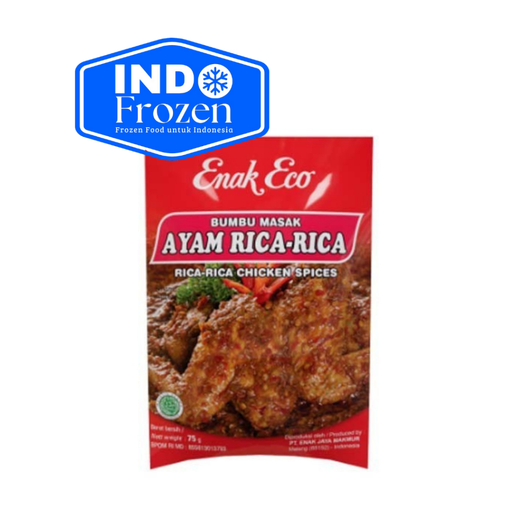 

ENAK ECO BUMBU MASAK AYAM RICA-RICA 75GR/ BUMBU MASAK INSTAN
