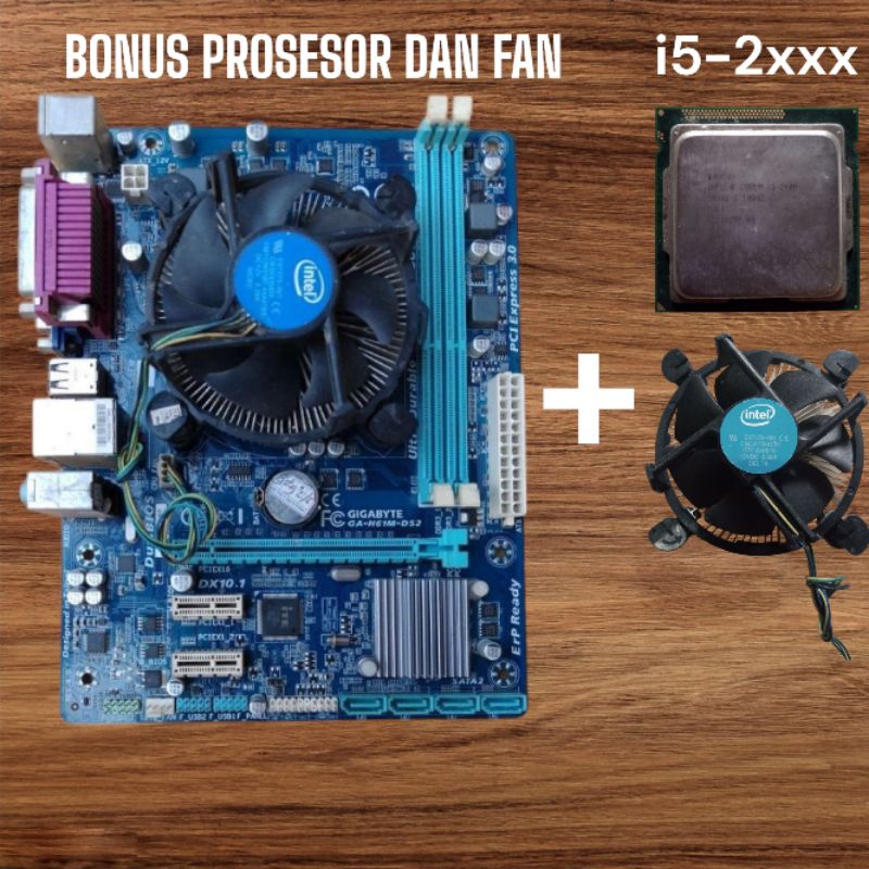 Motherboard H61 LGA 1155 Core i5 GEN 2