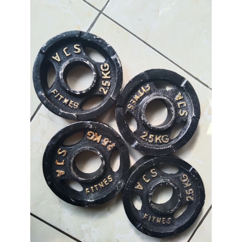 Plate Dumbell Beban Besi 2,5 kg