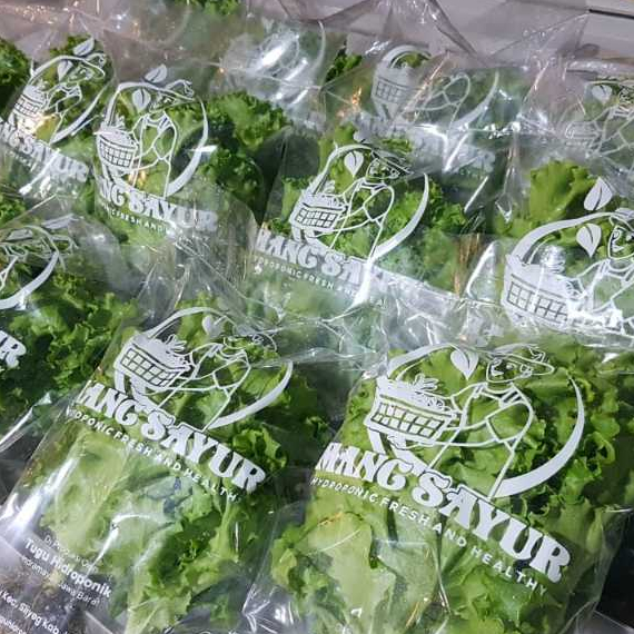 Sablon Custom Plastik Kemasan Hidroponik Plastik Custom Desain Sablon 1 Warna