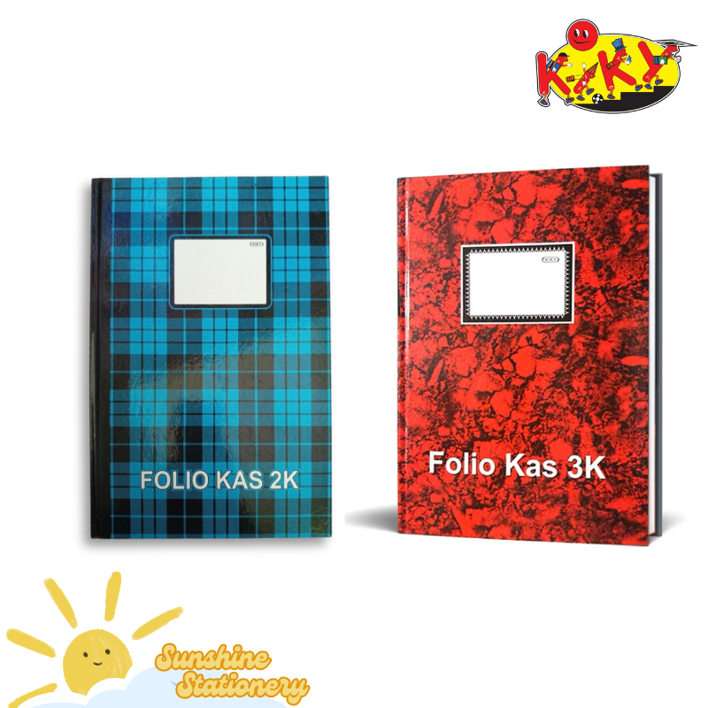 

KIKY Buku Folio Kas 2K/3K Hard Cover 100 Lembar 2 Kolom/3 Kolom