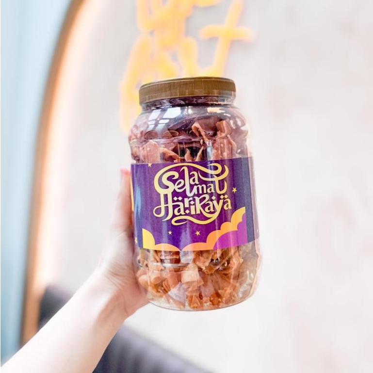 

Keripik Bawang Asli (toples 1,75 lt)