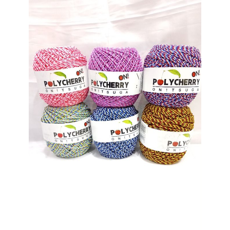 Benang Rajut Polycherry/Benang Rajut Sembur/Benang Rajut Polyester/Polycherry Onitsuga