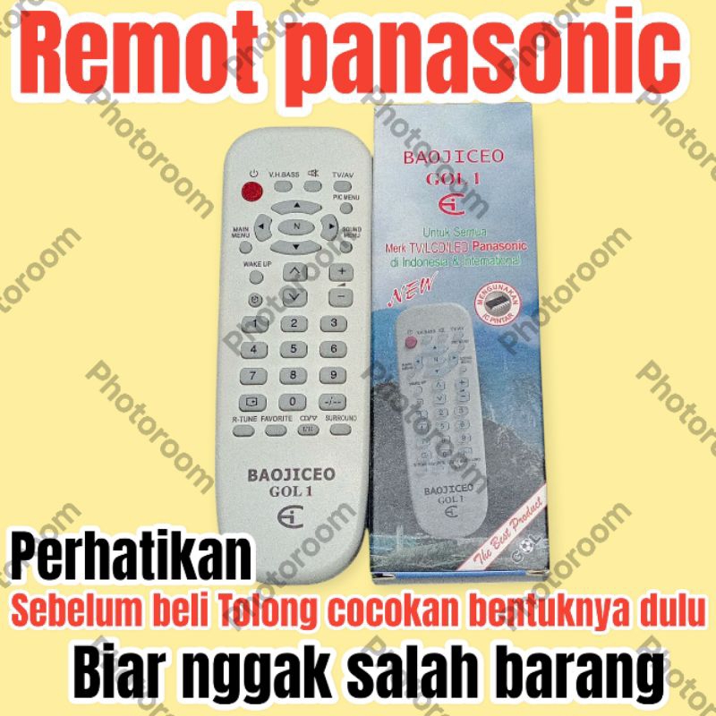 remot tv tabung panasonic