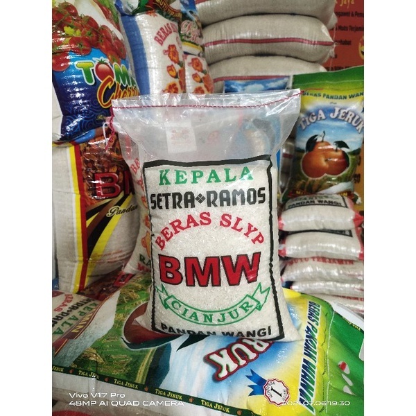 

Beras cap BMW Setra Ramos 5 kg FREE ONGKIR PROMO