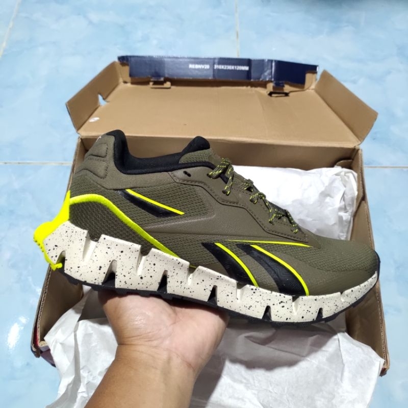 REEBOK ZIG DYNAMICA 4 DARK GREEN ORIGINAL [100074700]