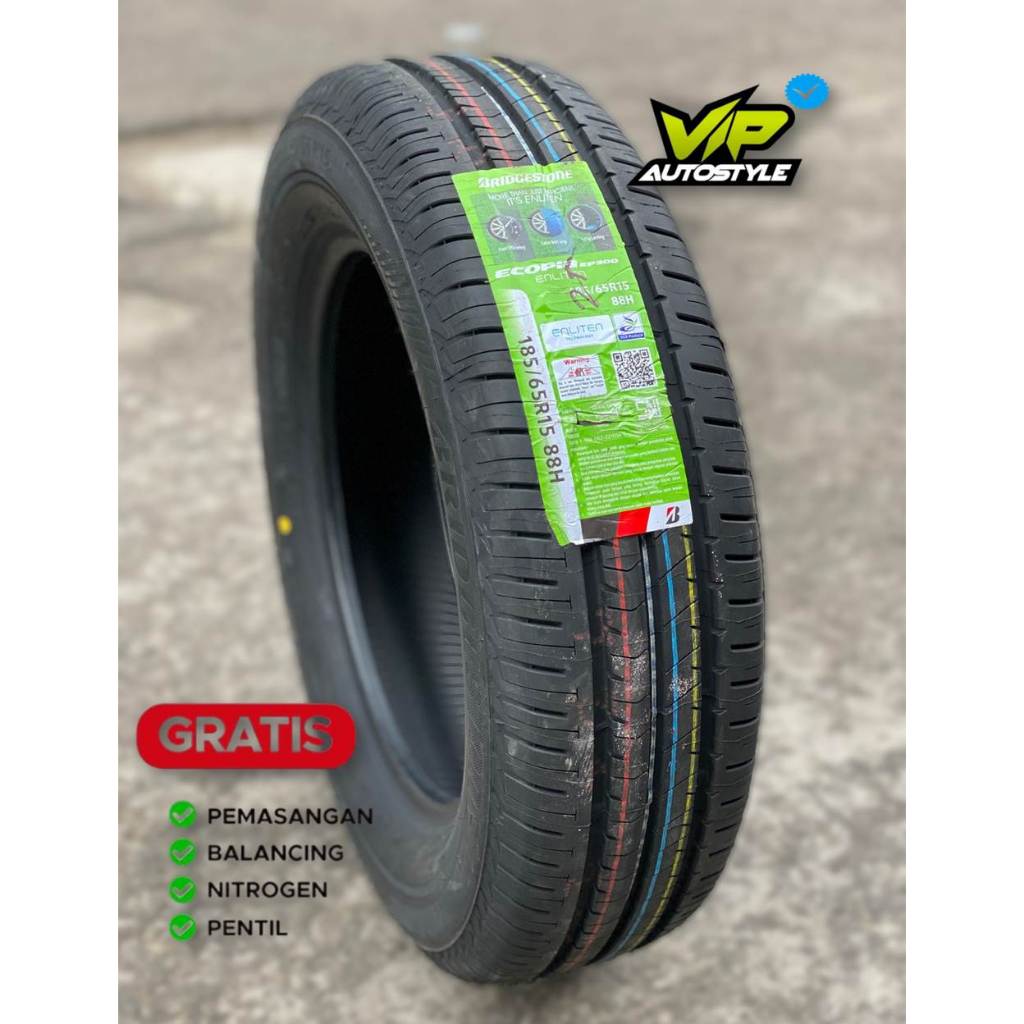 BAN MOBIL TUBLES MOBILLIO, AVANZA, ERTIGA - BAN TUBLESS DUNLOP SP SPORT 300 - 185 65 R15 RING 15