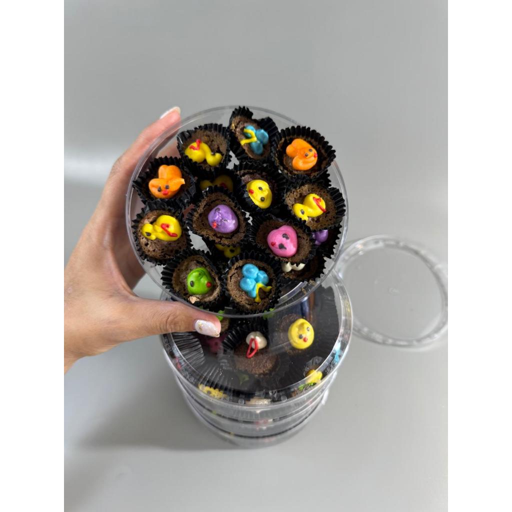 

PROMO KUE BROWNIS COKLAT ASLI TANPA PENGAWET 50 GRAM / KEMASAN TOPLES