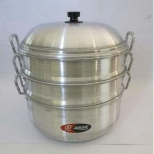 langseng jawa maspion ukuran 33cm/panci steamer kukusan klakat aluminium