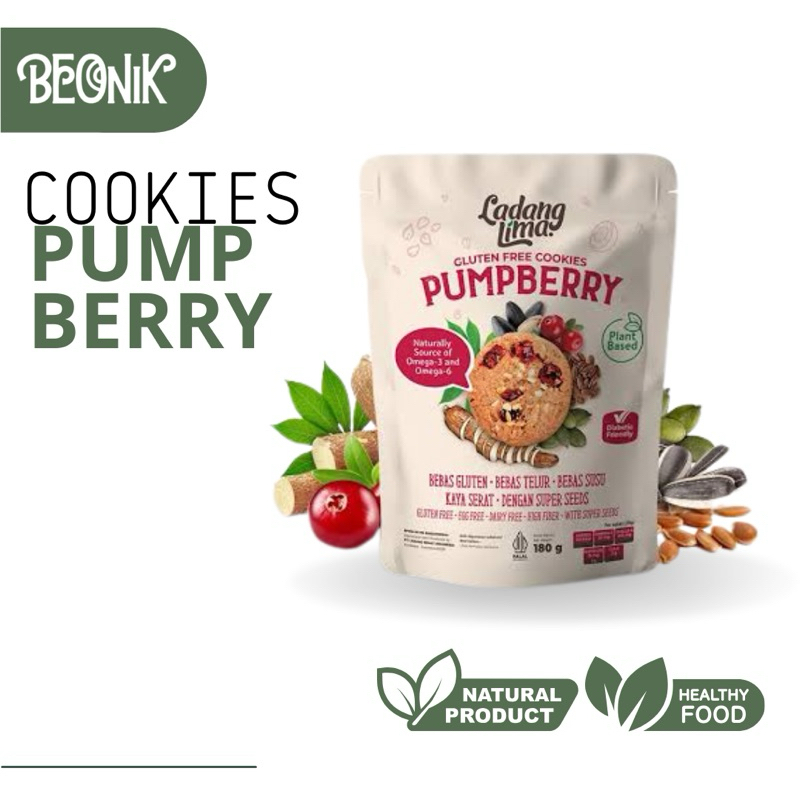 

Pumpberry - Ladang Lima Cookies Gluten Free 180 GR