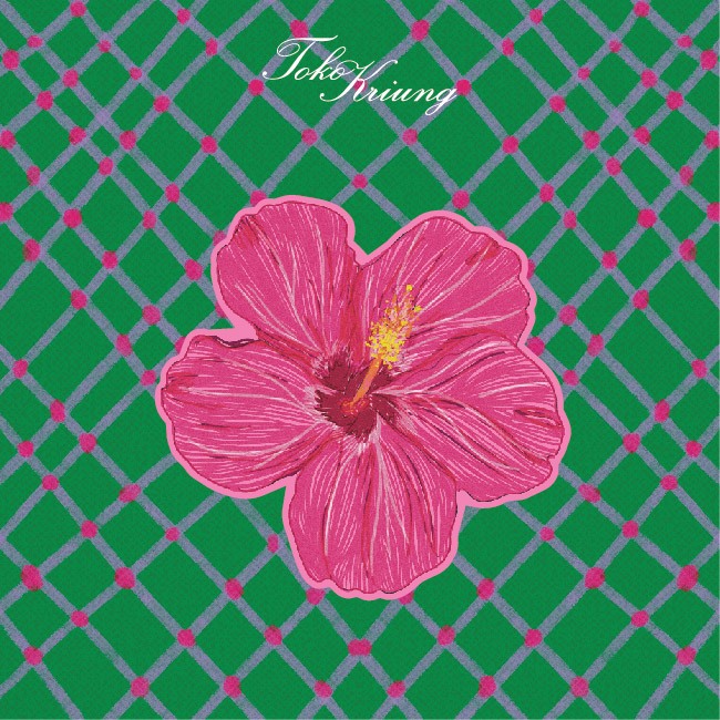 

'Pink Hibiscus' Serba Serbi Bunga Sticker Pack