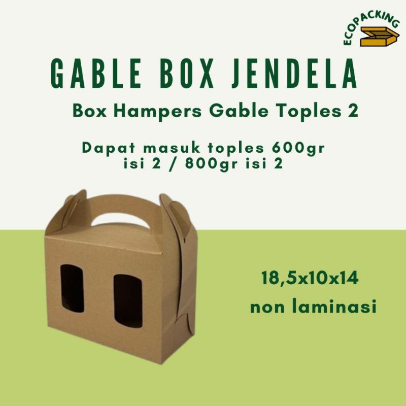 

Paket 2pc Gable box Polos Lebaran