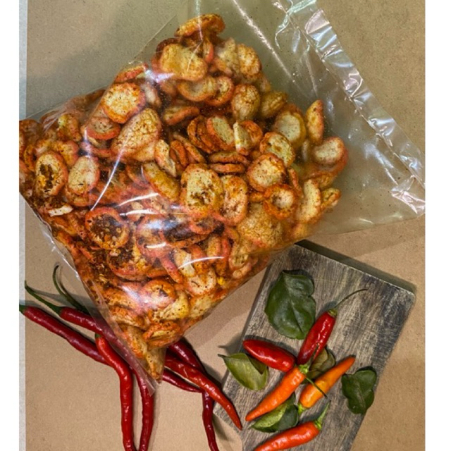 

Kerupuk Seblak 250 gram Camilan Pedas Gurih Murah