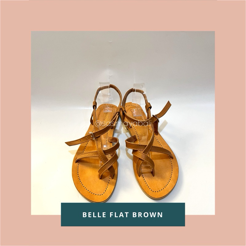 Sasmaya Bali Sandal Wanita Kulit Asli Belle