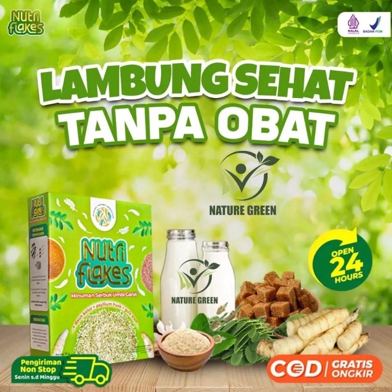 

Promo Nutriflakes Sereal Umbi Garut Untuk Asam Lambung Gerd Maag Diet Turunkan Berat Badan Original