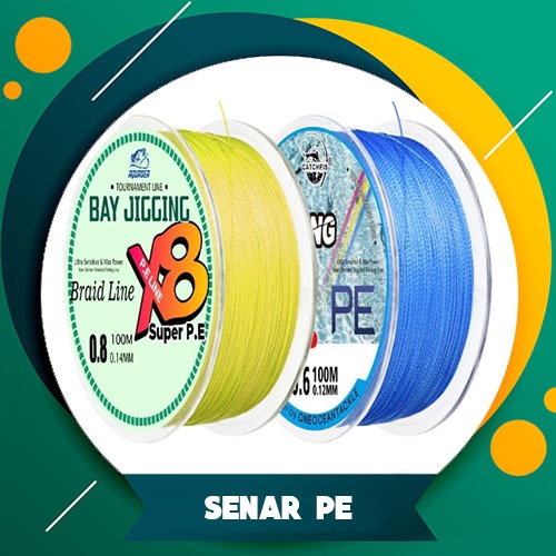 Senar Pancing Kuat & Lentur – Tarikan Mantap, Anti Putus - Senar Pancing By Jigging PE 100m