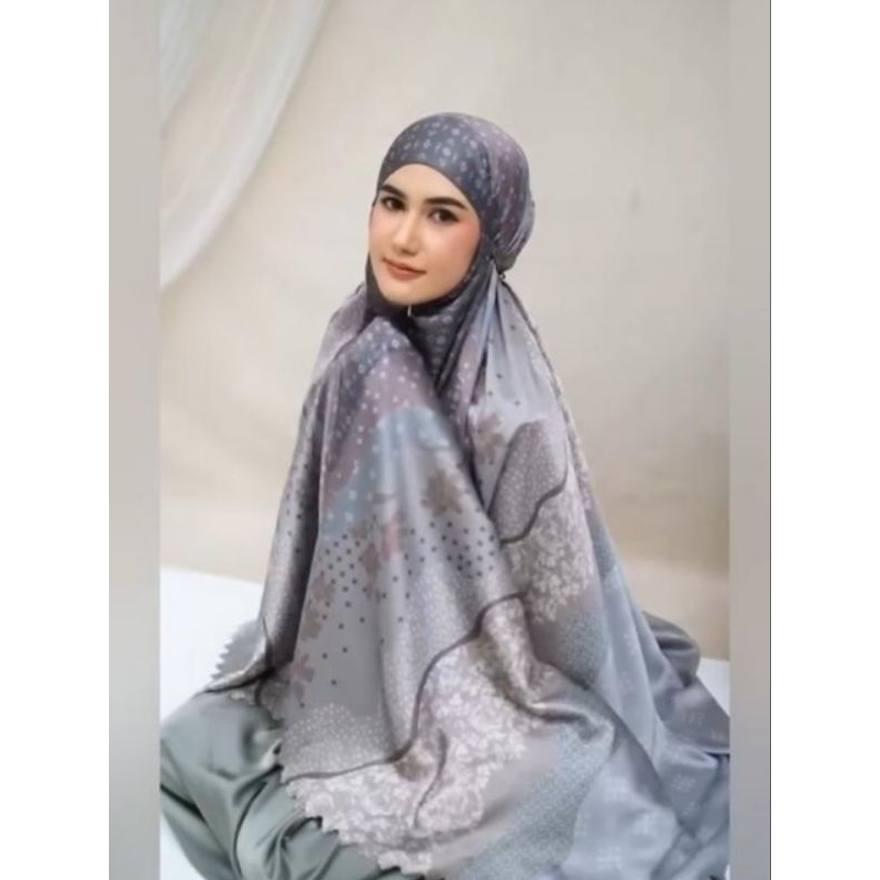 Mukena 2in1 Travelling Armania Silky premium original laser cut mewah mukenah travel