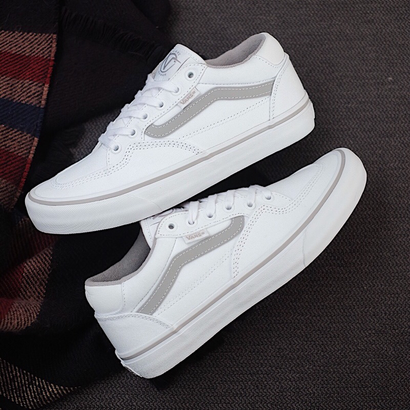 Sepatu Vans Rowan Pro Skate True White 100% ORIGINAL RESMI