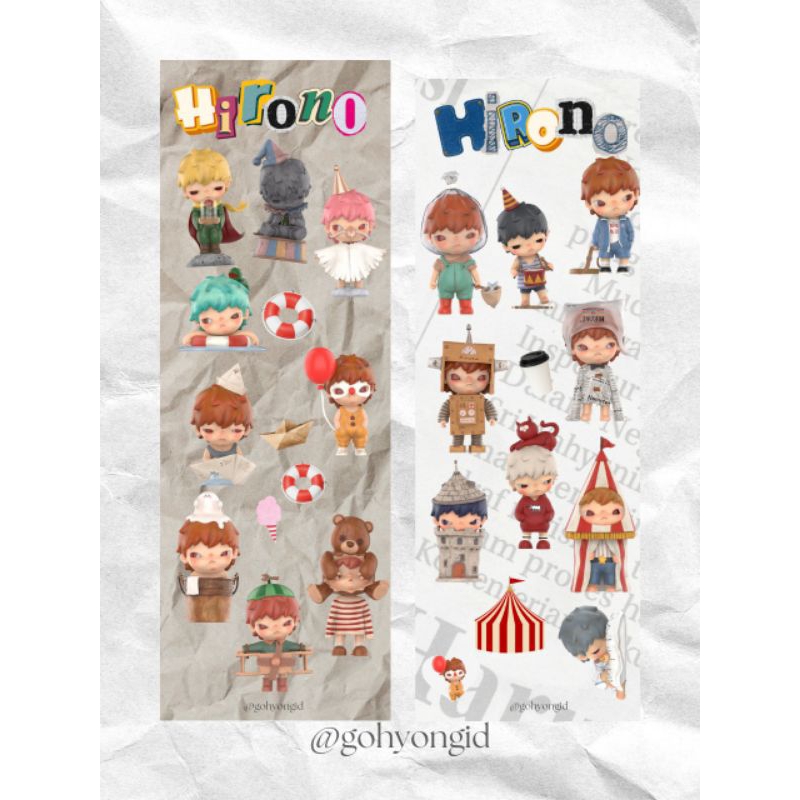 

Sticker Hirono ver Aesthetic deco korean sticker y2k