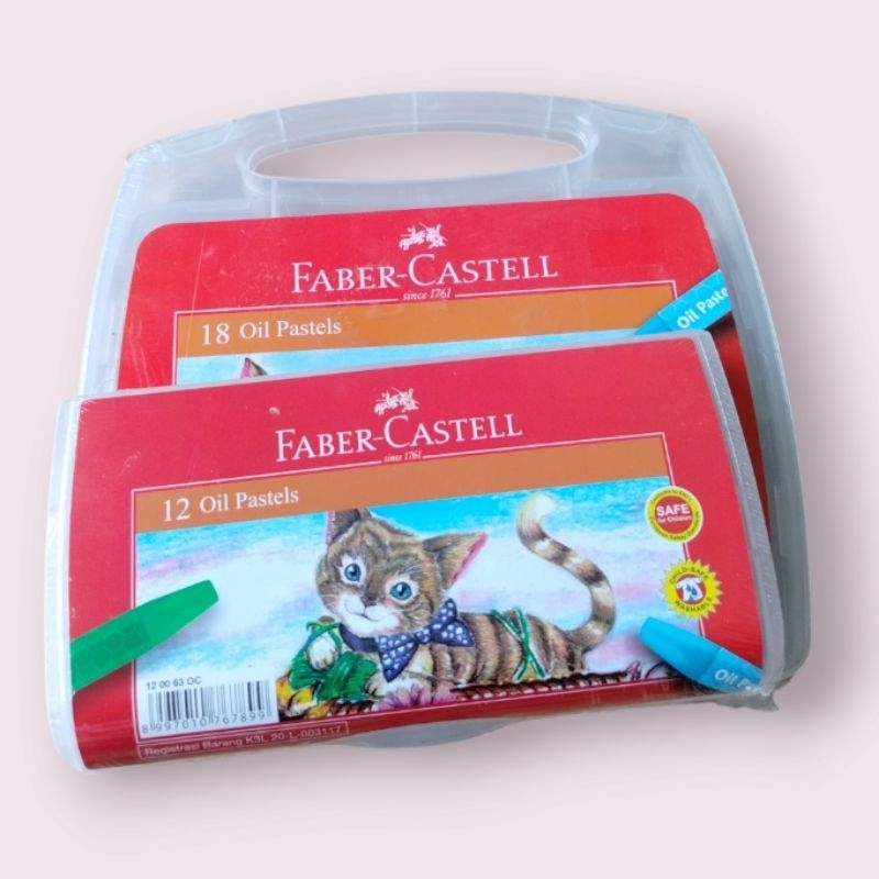 

FABER CASTELL/KRAYON FABER CASTELL/KRAYON ISI 12 WARNA/18 WARNA/KRAYON FABER CASTELL ISI 18 WARNA/OIL PASTEL FABER CASTELL/KRAYON WARNA LENGKAP
