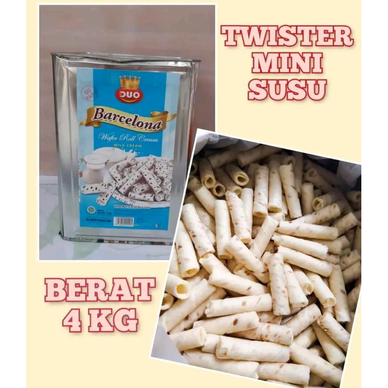 

Twister Barcelona Rasa Susu/Cokelat 1kg