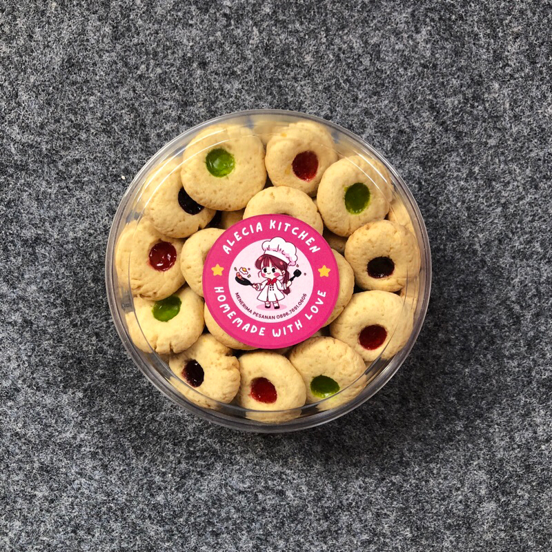 

READY THUMBPRINT KUE KERING LEBARAN 250gram [OPEN RESELLER / DROPSHIPPER]