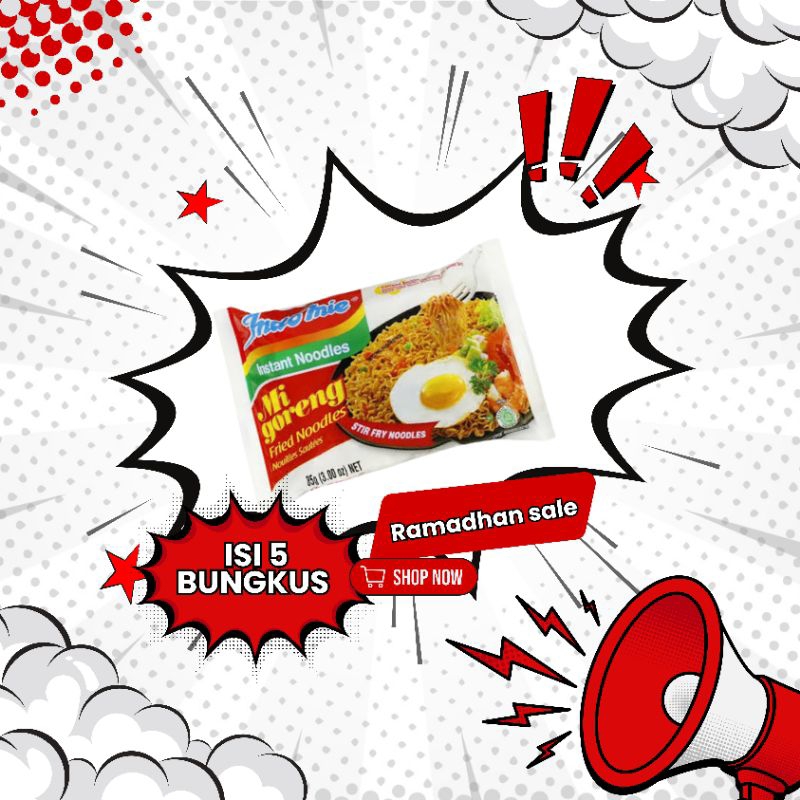 

Indomie Goreng Isi 5 Bungkus