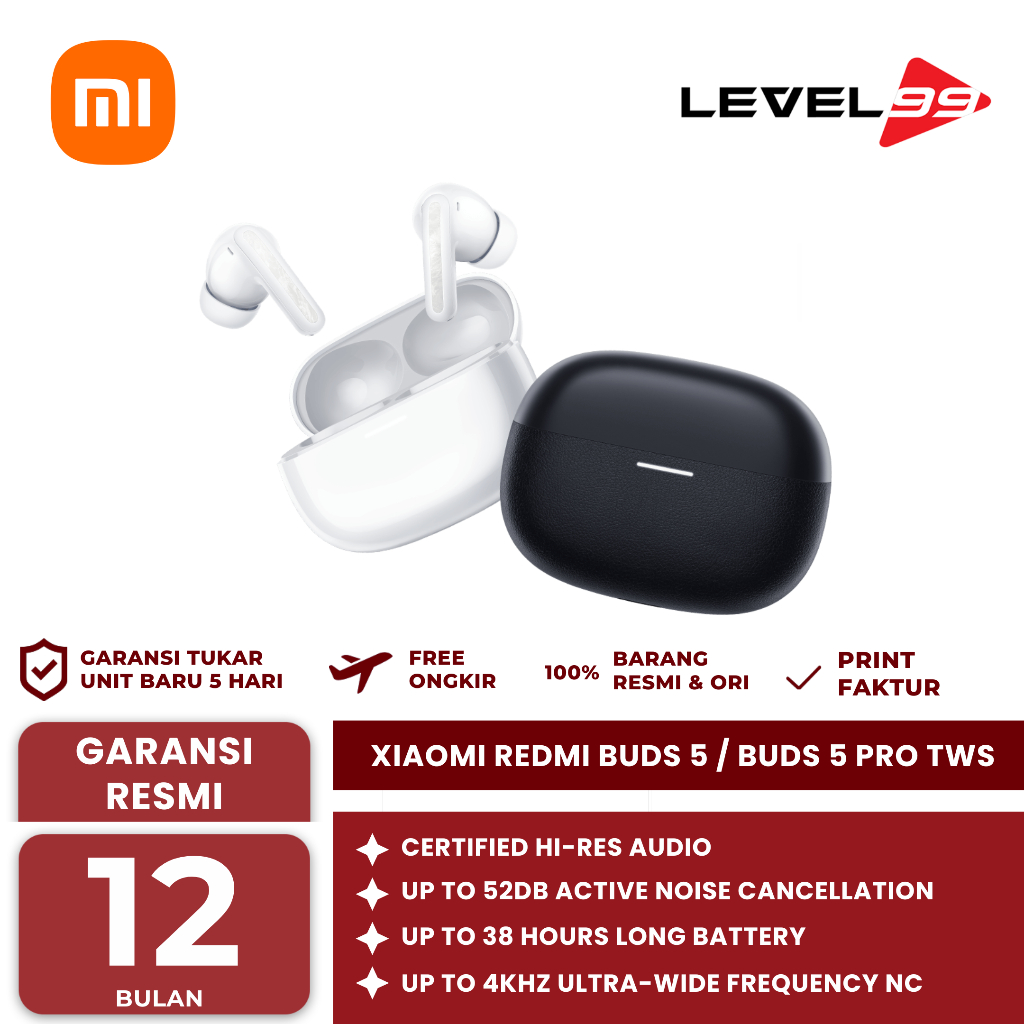 Xiaomi Redmi Buds 5 / Buds 5 Pro Tws Bluetooth Anc