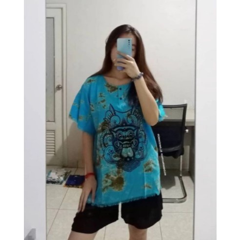 Atasan / Baju Bali Barong dan Pantai Jumbo (pria/wanita)