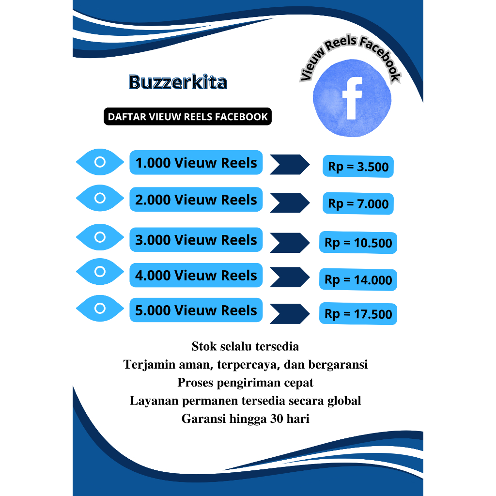 Views FB View Facebook Views Reels FB Video Facebook Murah Permanen Bergaransi FB