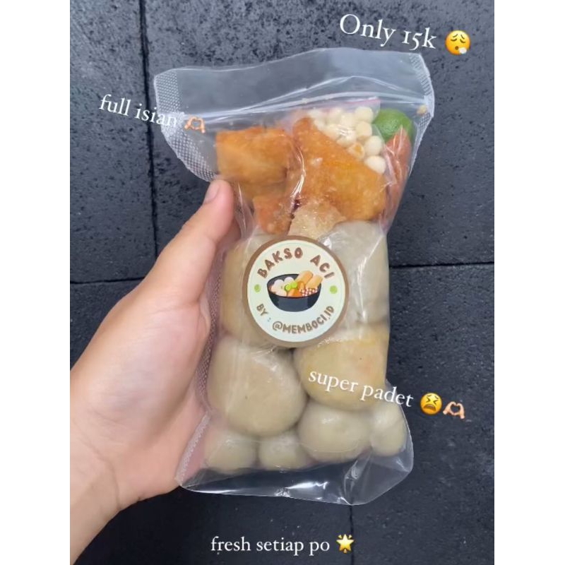 

BAKSO ACI MEILISA