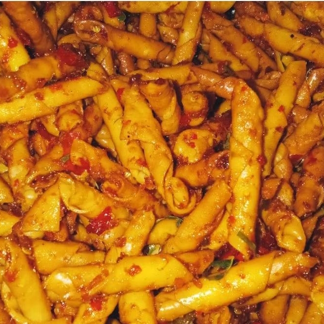 

Keripik bawang pedas manis daun jeruk 250 gram