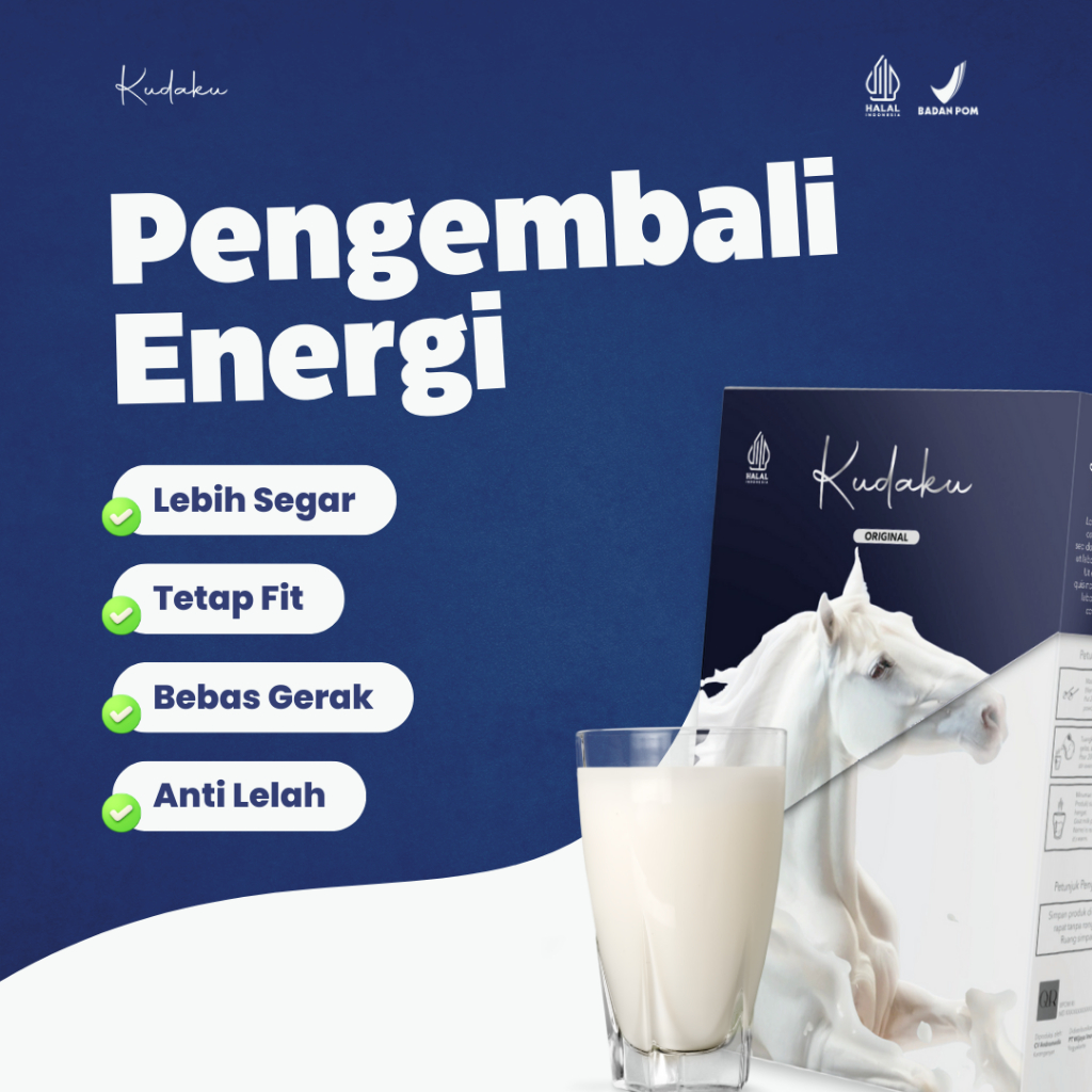 

KUDAKU Susu Kuda Imun Booster | Daya Tahan immune booster vitamin dewasa multivitamin tubuh suplemen