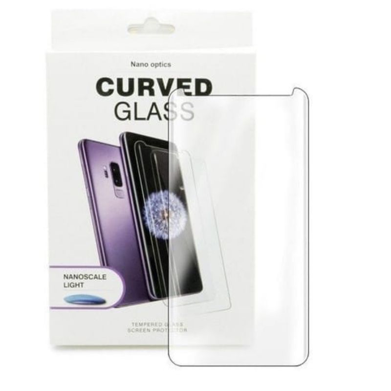 Tempered Glass Curved Nano UV Bening layar Hp melengkung type XIAOMI MI 10 MI 10s MI 10 pro MI 10U M