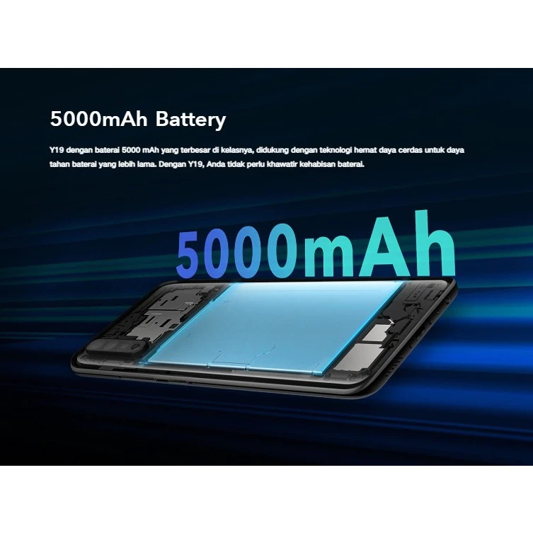 New HP VIVO Y19 Ram 8 256GB Smartphone Android 4G