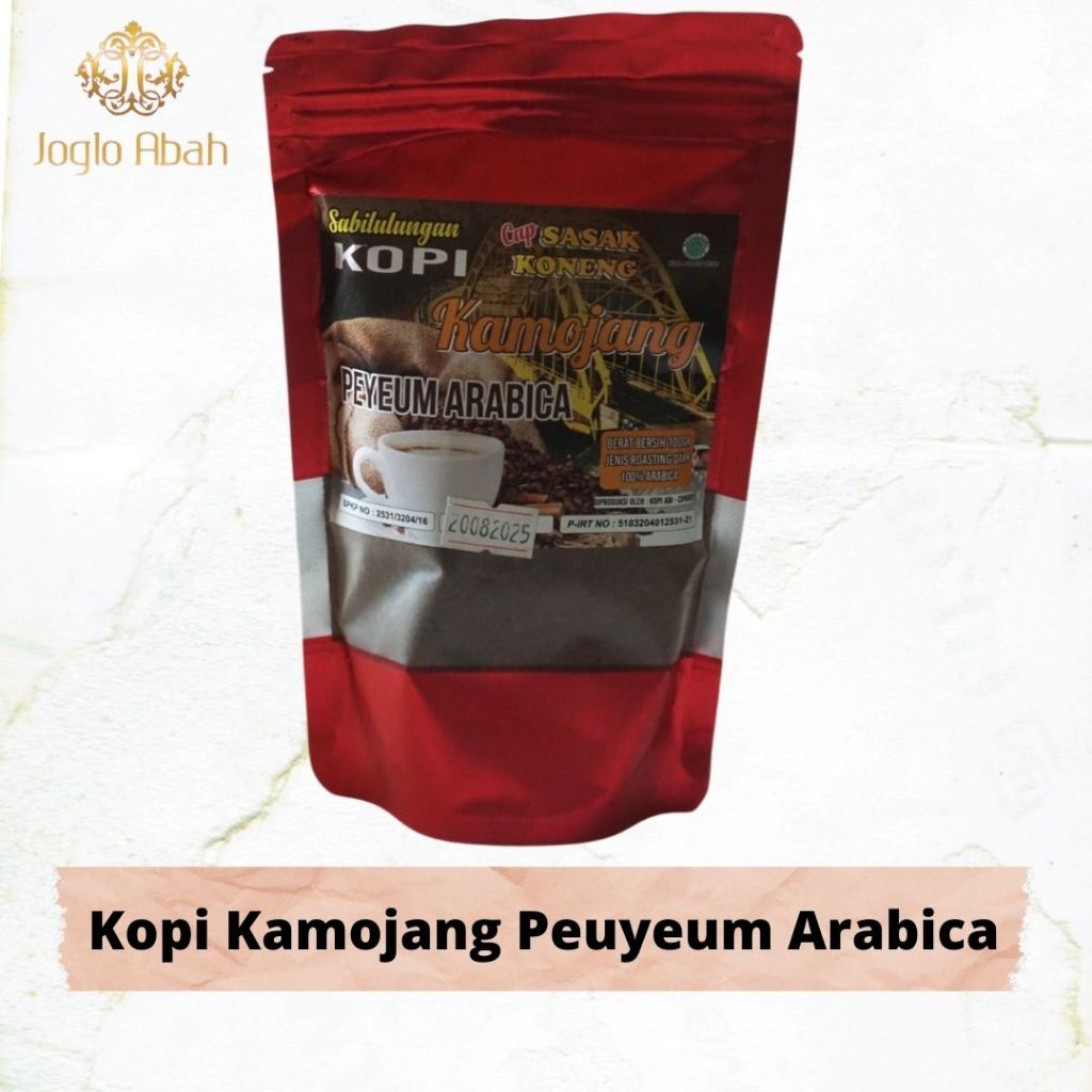 

Kopi Kamojang - Peuyeum arabica - Joglo Abah