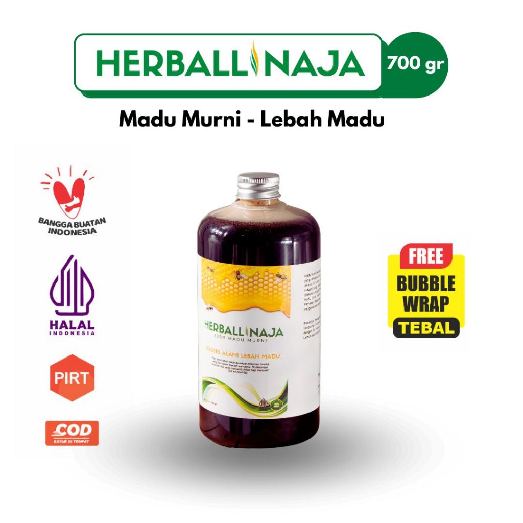 

MADU MURNI HERBALLINAJA 100% Alami & Asli dari Lebah Madu - herballinajaindonesia_store