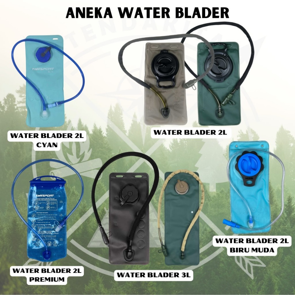 -Aneka Taffsport Kantong Air Minum Sepeda | Hydropack | Water Bladder | Tempat Air Minum | Hydpropac