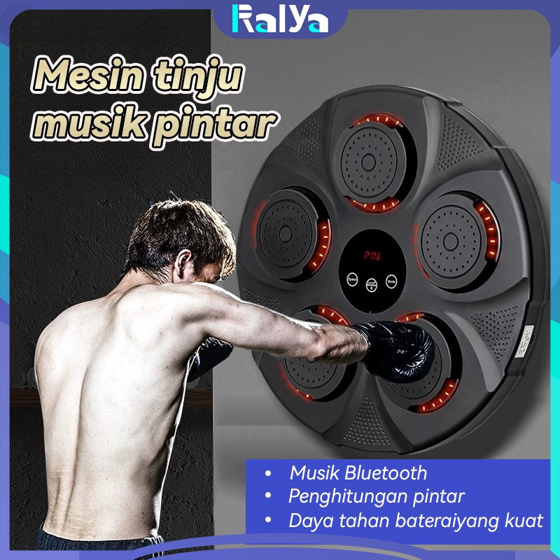 MESIN TINJU MUSIK PERALATAN PELATIHAN TINJU KONEKSI BLUETOOTH MESIN TINJU RUMAH KOTAK MUSIK TINJU